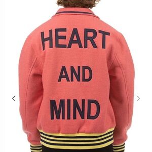Billionaires boys club pink bomber jacket